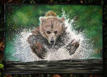 На охоте .В наличии, 50×70, сухая пастель, пастельные карандаши, пастельная бумага. Оформлена в раму. Цена 50 000 ₽.